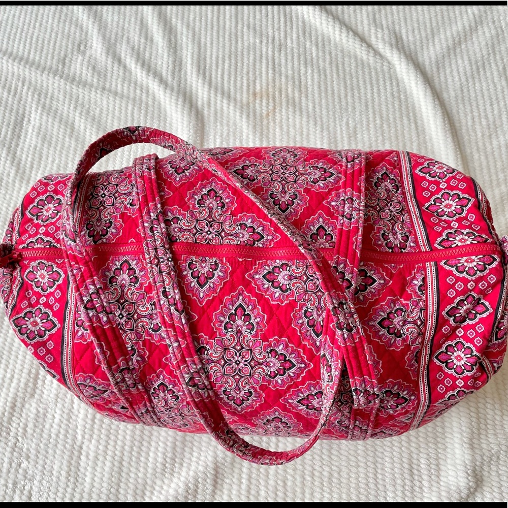Vera Bradley Red Duffel
